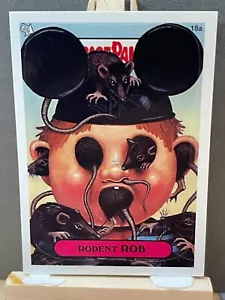 GARBAGE PAIL KIDS 18a RODENT ROB STICKER CARD 2003 ANS 1 GPK - Picture 1 of 2
