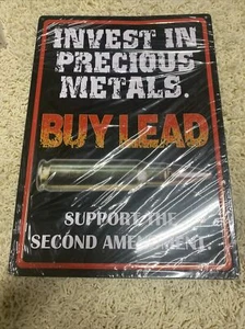 River's Edge Products investieren in Edelmetalle Schild Dose 12 Zoll x 17 Zoll - Bild 1 von 9