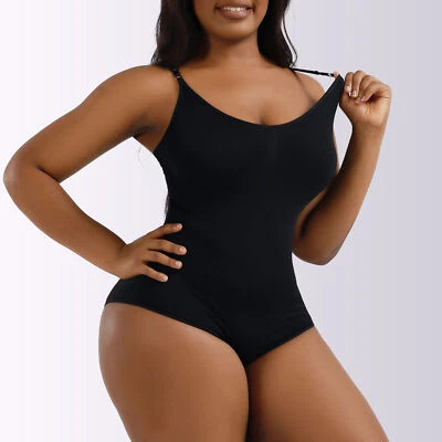 Mujeres Body Control Abdomen Prendas moldeadoras Sin costuras Esculpido Body Modelador Camiseta sin mangas Foto 1 de 4