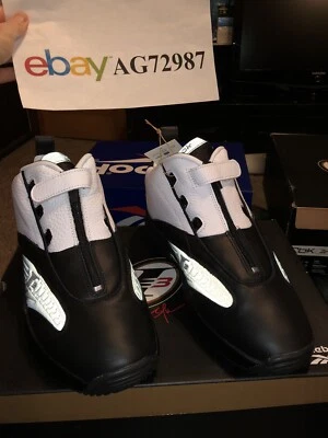 Reebok Answer 4 IV OG Negro Blanco Stepover Finales NBA DS Hombres Talla 10.5 G55111 Foto 1 de 4