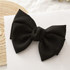 Oversized Bow Knotted Linen Barrettes Hair Clip Ponytail Clip Hair Accessories ❤