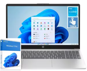 HP 15.6" Laptop HD Touch Intel Core i3 32GB RAM,1TB SSD Windows 11 Pro+Office - Picture 1 of 6