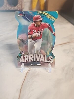 2024 Topps Finest Arrivals- Cincinnati Reds Noelvi Marte (RC) - Image 1 of 2