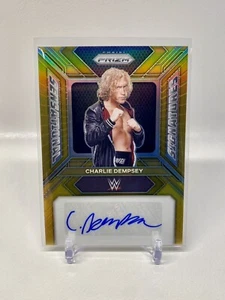 2024 WWE Panini Prizm CHARLIE DEMPSEY Sensational Signatures GOLD Auto /10 - Picture 1 of 2