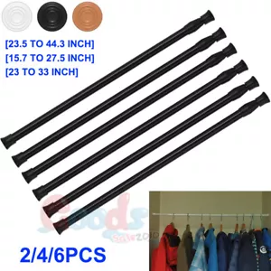 Adjustable Spring Tension Curtain Rods for Window, Closet, Cupboard,Rack,Kitchen - Picture 1 of 73