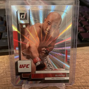 2023 UFC Panini Donruss BJ Penn -  Holo Laser /99 Bookend