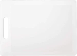 Essentials Polypropylene Chopping Board, White - Picture 1 of 12