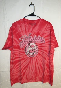 Pink Dolphin Red Tie Dye T-Shirt Size XL Odd Future Jasper - Picture 1 of 6