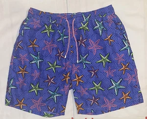 Pantalones cortos baúles de baño con estampado de estrellas de mar de Peter Millar talla XL para hombre - Imagen 1 de 15