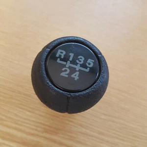 Schaltknauf VW Jetta Polo Scirocco Golf 1 2 Cabrio Lederoptik 5 Gang 191711141B - Bild 1 von 2