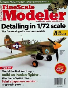 Fine Scale Modeler Magazine October 2018 Detailing in 1/72 scale - Picture 1 of 2