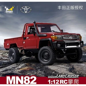 MN Model 1/12 Toyota LC79 4WD Crawler RTR (Red) RC Car MN-82-R Tates Hobby World - Picture 1 of 2