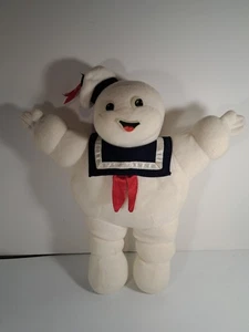Vintage 1986 Kenner Ghostbusters 15 Zoll Stay Puft Marshmallow Man Plüsch leuchtet - Bild 1 von 2