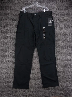 Blackhawk! Pants Mens 38x34 Black Extreme Pursuit Cargo Ripstop Tactical NWT - image 1 of 4