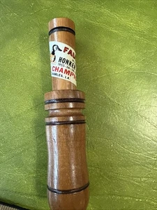 Vintage 1960’s Faulk's H-100 Honker Wood Goose Call New Old Stock Sounds Great - Picture 1 of 9