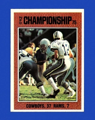1976 Topps Set-Break #331 Nfc Champs/Staubach EX-EXMINT *GMCARDS* - Image 1 of 2