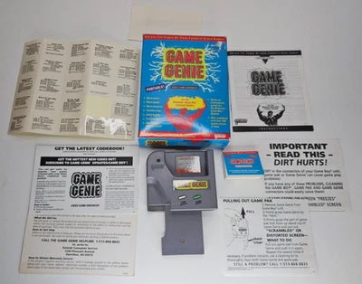 Nintendo Game Boy GAME GENIE Enhancer (Galoob, 1992) Complete CIB Tested Works - Image 1 of 4