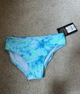 NWT Art Class Girls Size M 8 Tie-Dye Bikini Swimsuit Bottom in Green/Blue - Picture 1 of 4