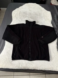 Mountain Hardwear Size 14 Womens Black Full Zip Fleece Denali Jacket READ - Picture 1 of 9