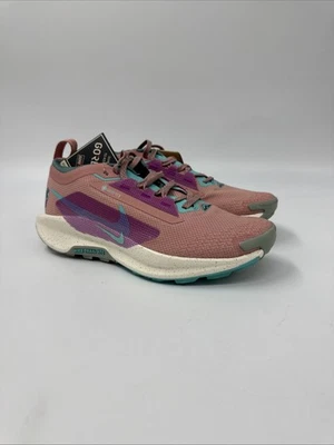 Nike Pegasus Trail 5 GTX Red Stardust/Green Frost FQ0912-600 Feminino Tamanho 7 » - Imagem 1 de 4