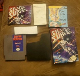 Silver Surfer Nintendo NES CIB Complete in Plastic!!