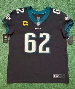 Camiseta deportiva Nike Vapor Elite negra auténtica Jason Kelce Philadelphia Eagles talla 48/XL - Imagen 1 de 13