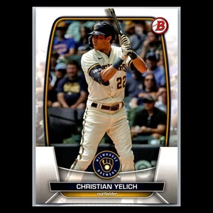 2023 Bowman - #23 Christian Yelich - Milwaukee Brewers - Picture 1 of 2