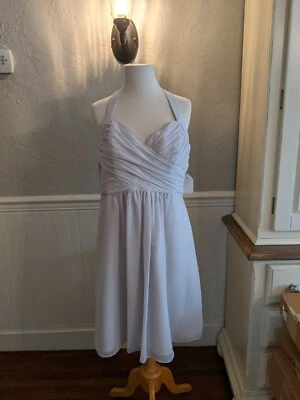 Vestido Alfred Angelo arenisca talla 14 formales nupciales de regreso a casa nuevos con etiquetas Foto 1 de 4