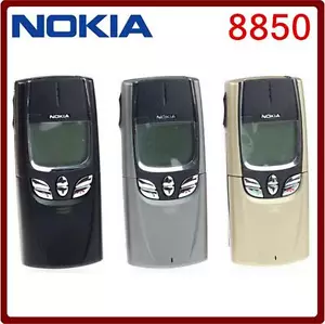 Nokia 8850 Mobile Phone Silver 2G GSM 900/1800 English Russian Arabic keyboard - Picture 1 of 19