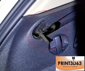 ⭐2x Supports de rideau de coffre pour Audi Q3 en ABS pour plage arrière Q3 - Picture 1 of 2