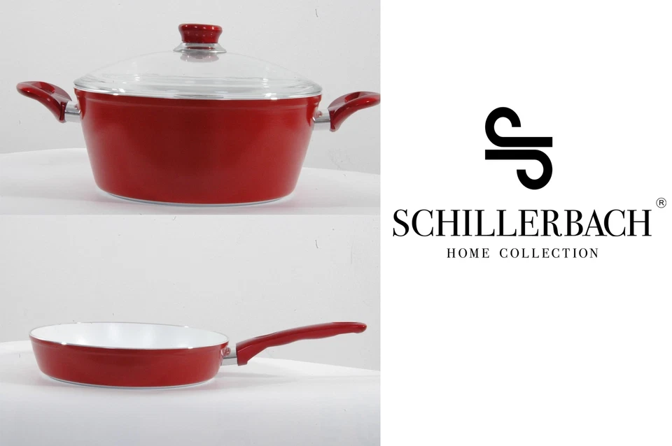 Kochset Bratpfanne Topf Bratset Kochtopfset Keramik - Bild 1 von 1