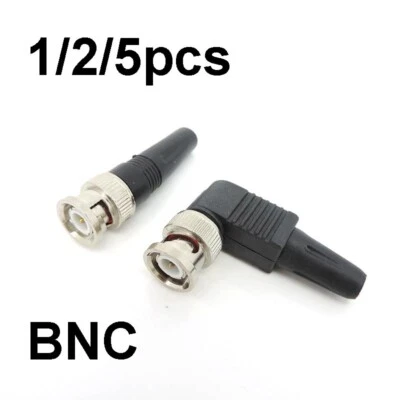 Angel BNC Connector Male Plug Video Twist-on RF Coaxial RG59 Cable Camera - Image 1 of 4