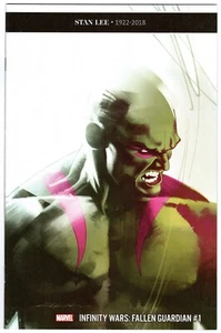 Infinity Wars: Fallen Guardian #1 Dekal Variant Stan Lee Tribute - Picture 1 of 2