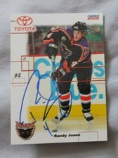 2004-05 Choice Philadelphia Phantoms #006 Randy Jones Signed Auto Hockey Card