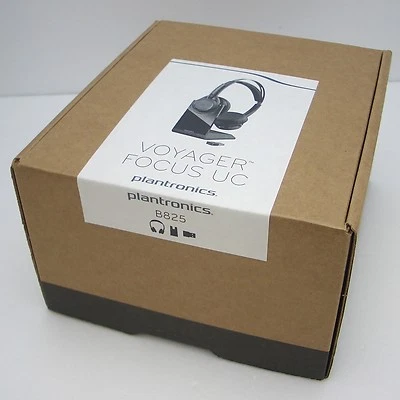 Plantronics Voyager Focus UC B825 Wireless Headphones 202652-01, 202652-101 NEW - Image 1 of 2