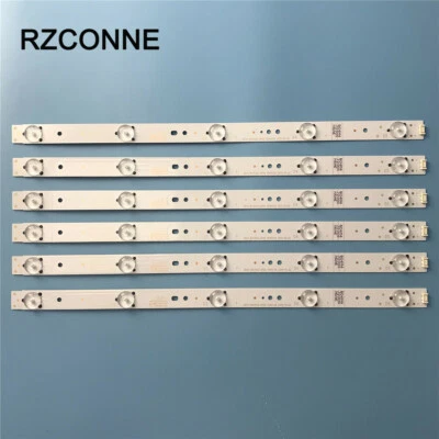 6pcs LED Strip 5835-W43002-2P00 for LG 43'' 43LH5000-UA B02M6K230S LC430DUY-SHA - Image 1 of 4