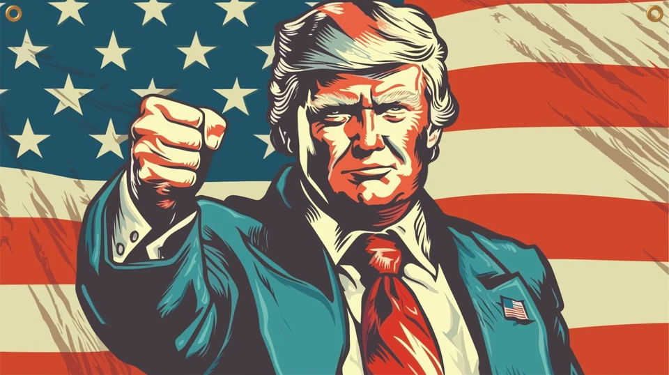 TRUMP MAGA 2024 - HUGE VERY LARGE - Banners - Reinforced Vinyl -USA MADE QUALITY - Image 1 of 1