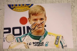 ORIGINAL Autogramm von Mick Schumacher. pers. gesammelt. 20x30 Foto. 100% ECHT - Picture 1 of 1