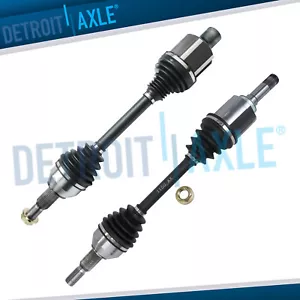 Complete Pair Front CV Axle Shaft Assembly for 2007-17 GMC Acadia Buick Enclave - Picture 1 of 7