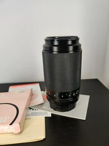 Vivitar Lens 75-205mm 1:3.8-4.8 Close Focusing Zoom 52mm filter screw mount - Picture 1 of 7