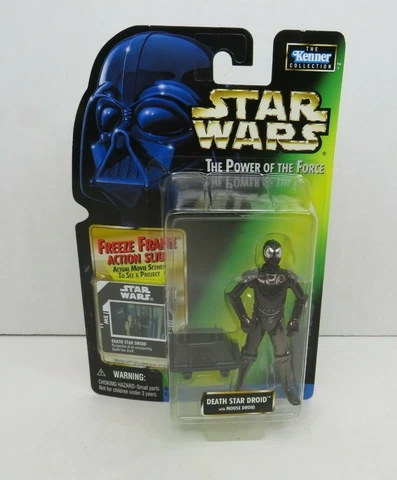 Death Star Droid 1997 STAR WARS Power of the Force POTF Freeze Frame MOC Cover