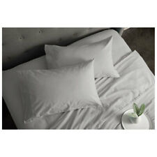 Sheraton Luxury Queen Bed Fitted Sheet Set 160gsm Flannelette Cotton Platinum