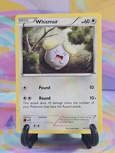Pokemon TCG XY Fates Collide Card | Whismur 80/124 Common - Picture 1 of 2