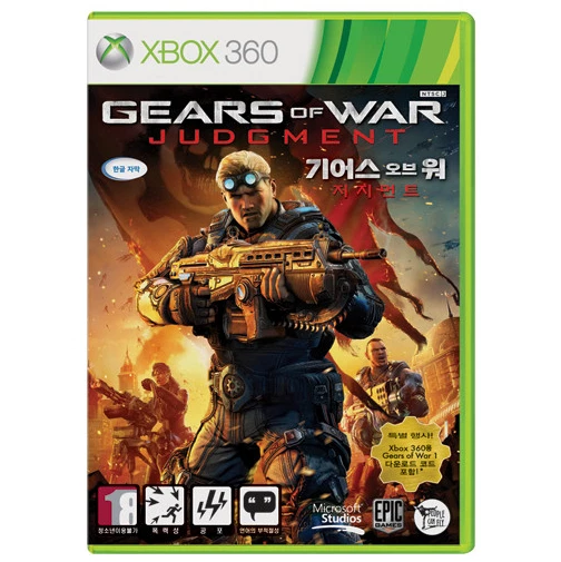 XBOX 360 GEARS OF WAR Judgment Korean subtitles - Image 1 of 1