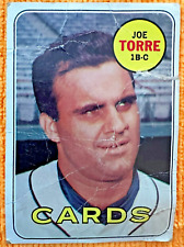 1969 Topps Baseball #460 Joe Torre (Cardinals) Note rough condition