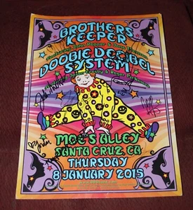 Póster del sistema de decibelios Brothers Keeper & Doobie 2015, John Popper, firmado 13x17. - Imagen 1 de 1