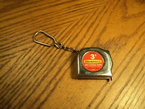 WorkForce Key Chain Tape Measure Tool No. 183-292 1-7/8" Long 3 FT - Picture 1 of 13