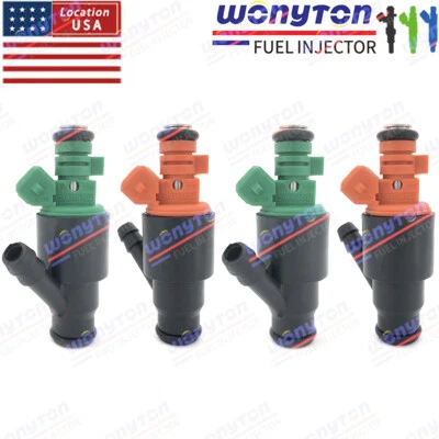 Set of 4 Fuel Injectors For 1995-2002 Kia Sportage 2.0L I4 0280150502 0280150504 - Imagem 1 de 4