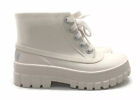 Givenchy Bottine Glaston Womens Sz 7 | EU 37 Casual Rain Boot White Fashion Shoe