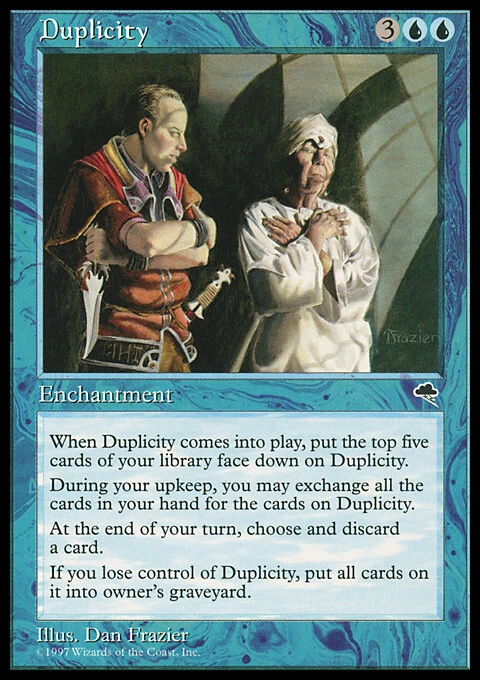 Magic the Gathering MTG Duplicity (60) Tempest   LP - Image 1 of 1